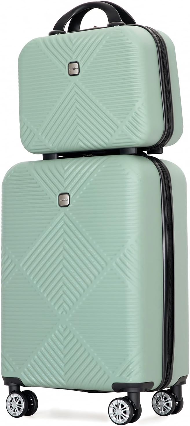 Hard Shell Travel Duo - Olive green