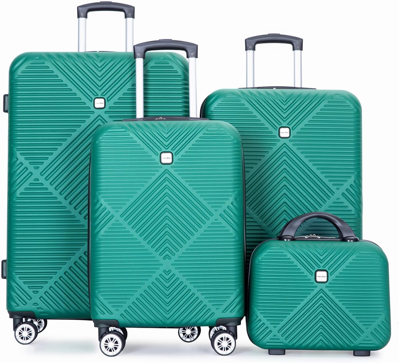 green Spinner Suitcase Collection