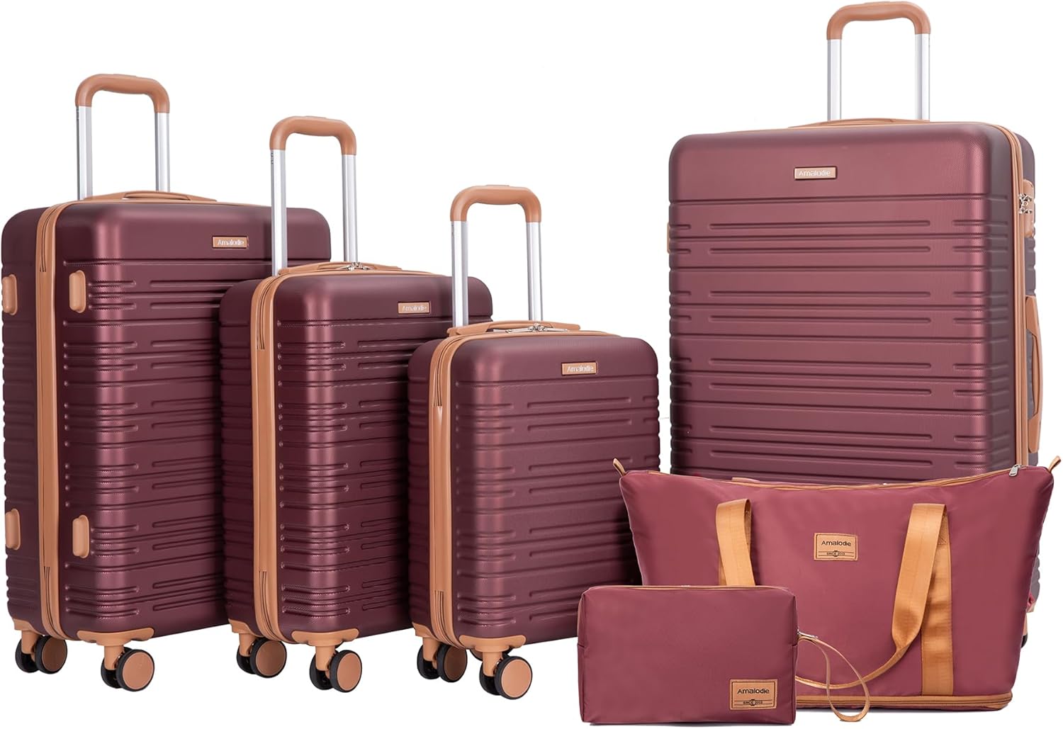 green Spinner Suitcase Collection