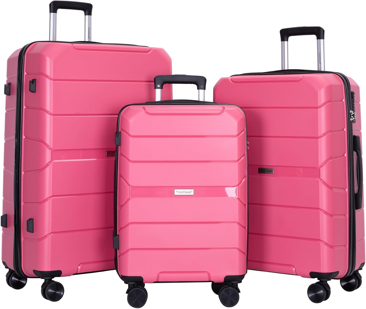 pink Spinner Suitcase Collection