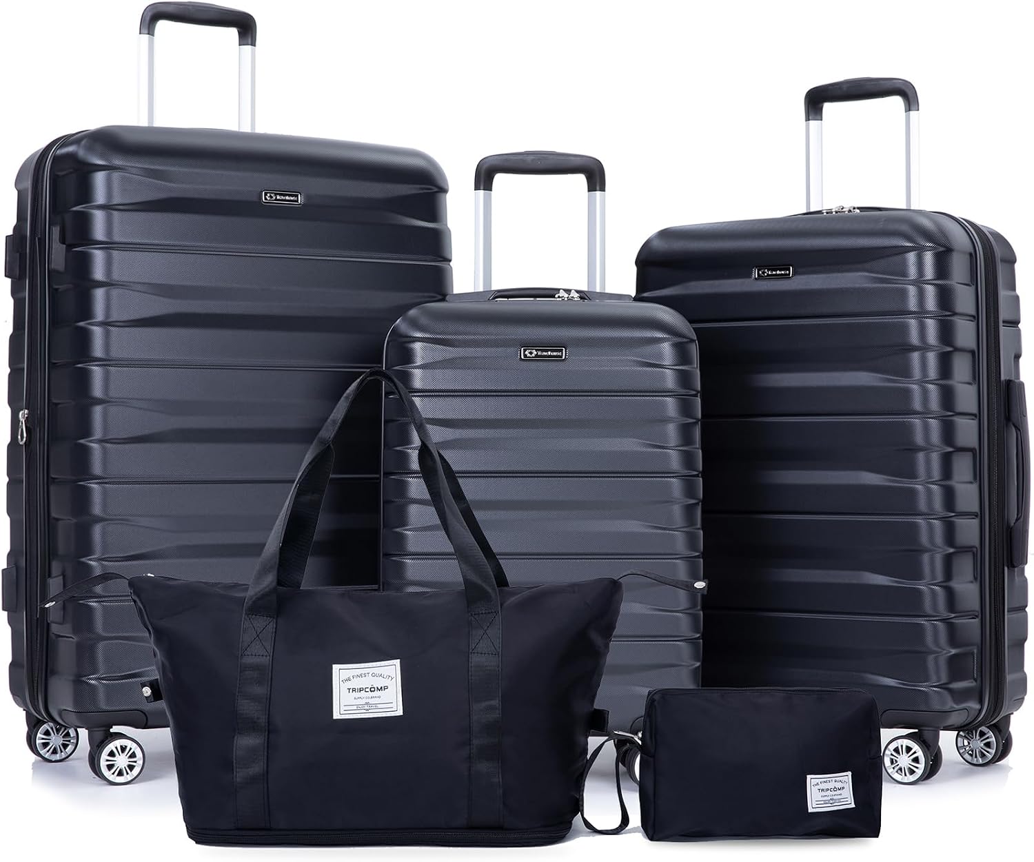 Hard Shell Travel Duo - dark green