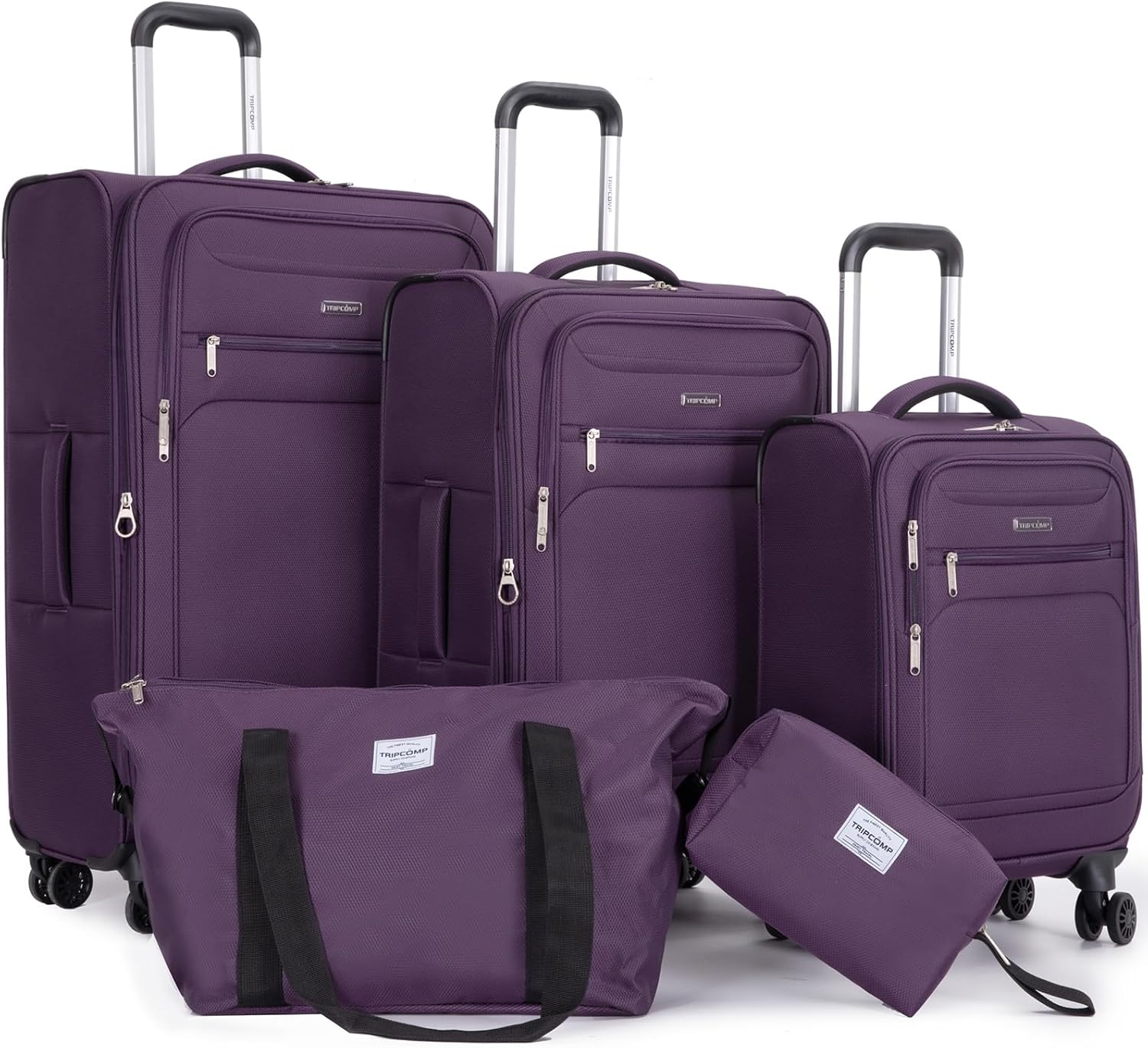 Hard Shell Travel Duo - dark green